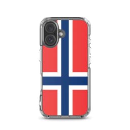 image-Coque iPhone Drapeau de l'île Bouvet – Étui Souple – Résistant et Anti
