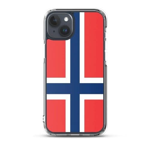 image-Coque iPhone Drapeau de l'île Bouvet – Étui Souple – Résistant et Anti