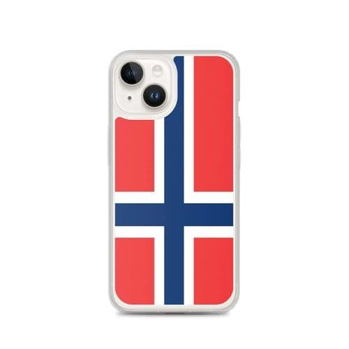 image-Coque iPhone Drapeau de l'île Bouvet – Étui Souple – Résistant et Anti