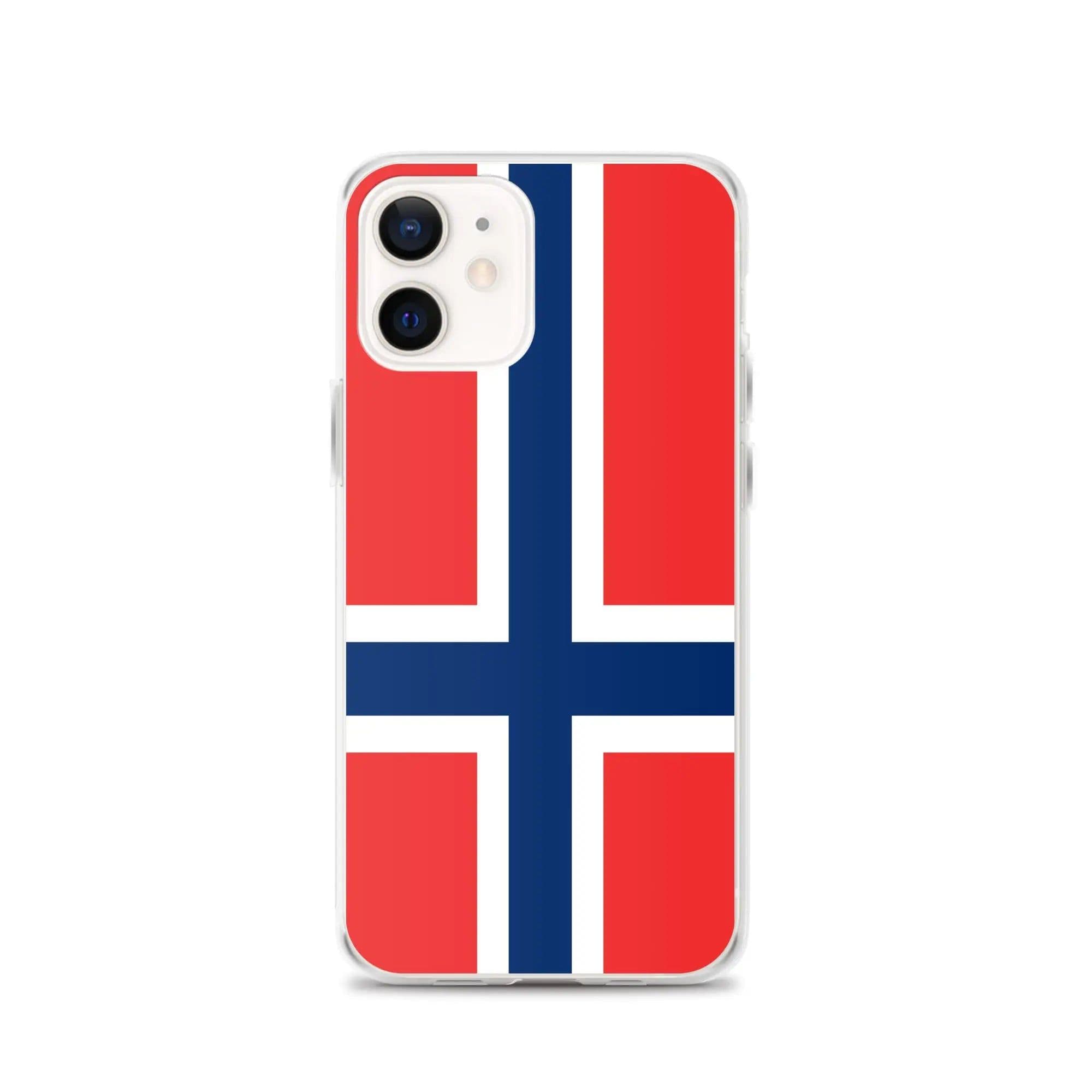 image-Coque iPhone Drapeau de l'île Bouvet – Étui Souple – Résistant et Anti