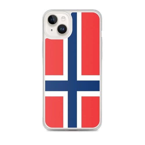 image-Coque iPhone Drapeau de l'île Bouvet – Étui Souple – Résistant et Anti