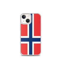 image-Coque iPhone Drapeau de l'île Bouvet – Étui Souple – Résistant et Anti