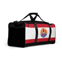 image-Sac de voyage Drapeau de la Polynésie française – Polyester – Grande