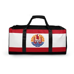 image-Sac de voyage Drapeau de la Polynésie française – Polyester – Grande