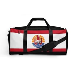 image-Sac de voyage Drapeau de la Polynésie française – Polyester – Grande