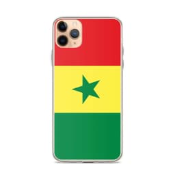 image-Coque iPhone Drapeau du Sénégal – Étui Souple – Résistant et Antichoc