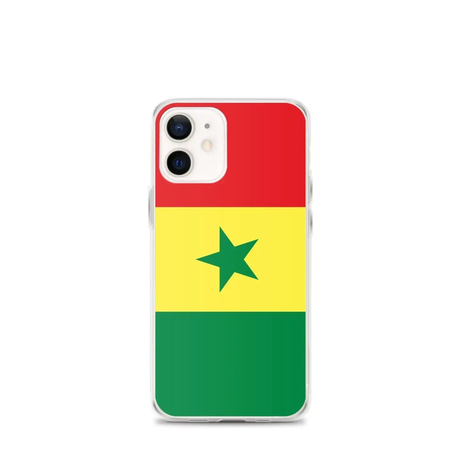 image-Coque iPhone Drapeau du Sénégal – Étui Souple – Résistant et Antichoc