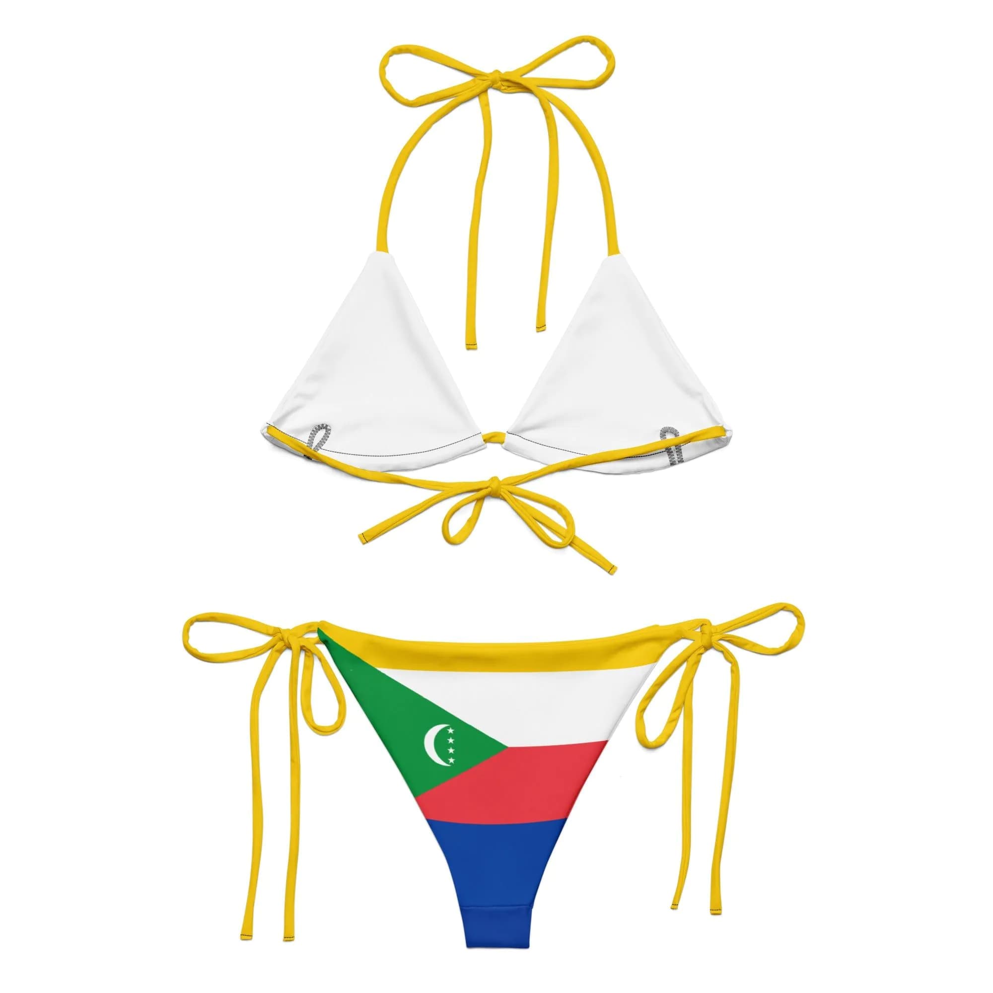 image-Bikini Femme – Drapeau des Comores – Maillot de Bain 2 Pièces