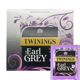 image-Twinings Earl Grey Black Tea Bags Individually Enveloped Tagged Sachets Bergamot
