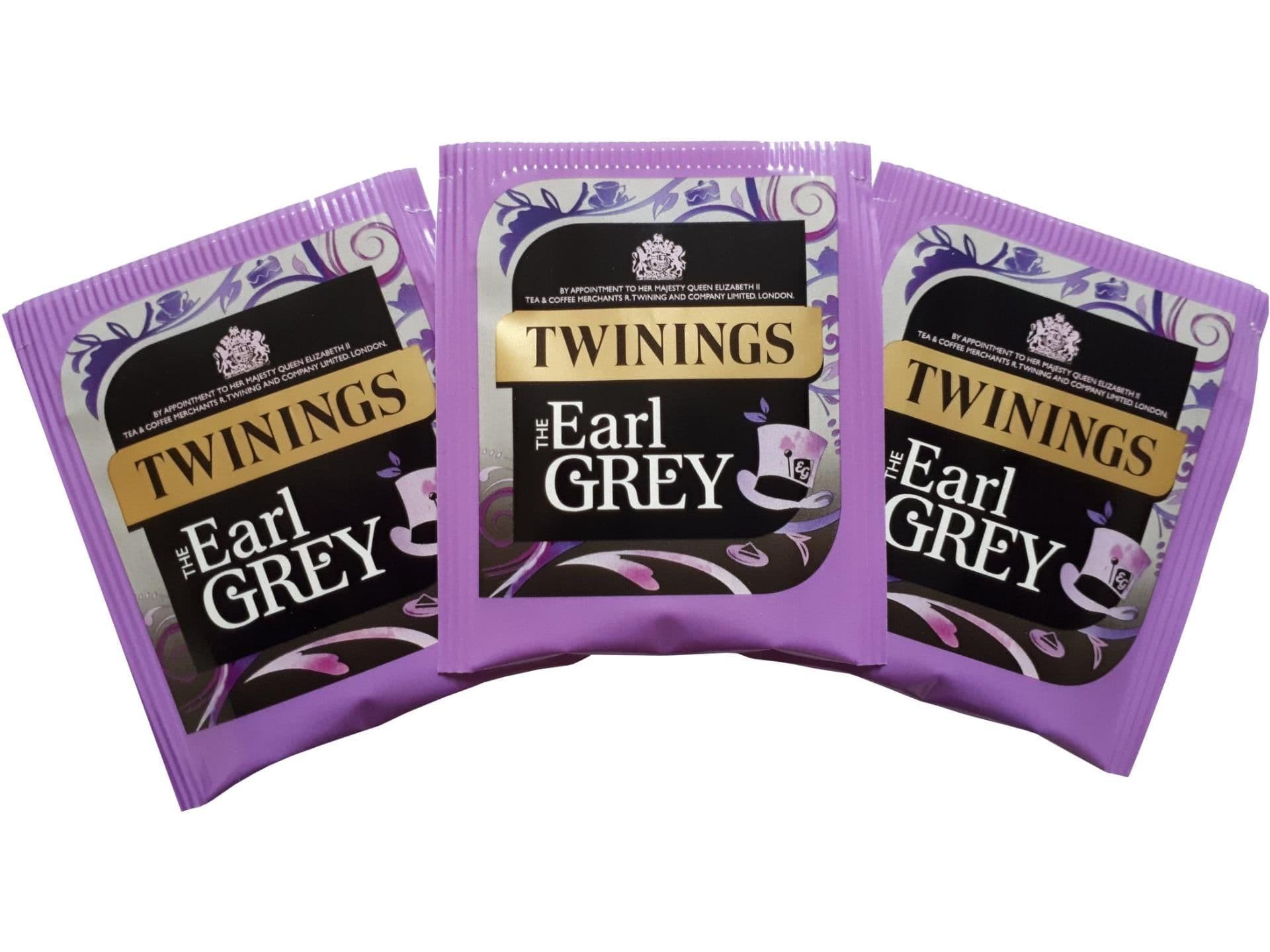 image-Twinings Earl Grey Black Tea Bags Individually Enveloped Tagged Sachets Bergamot