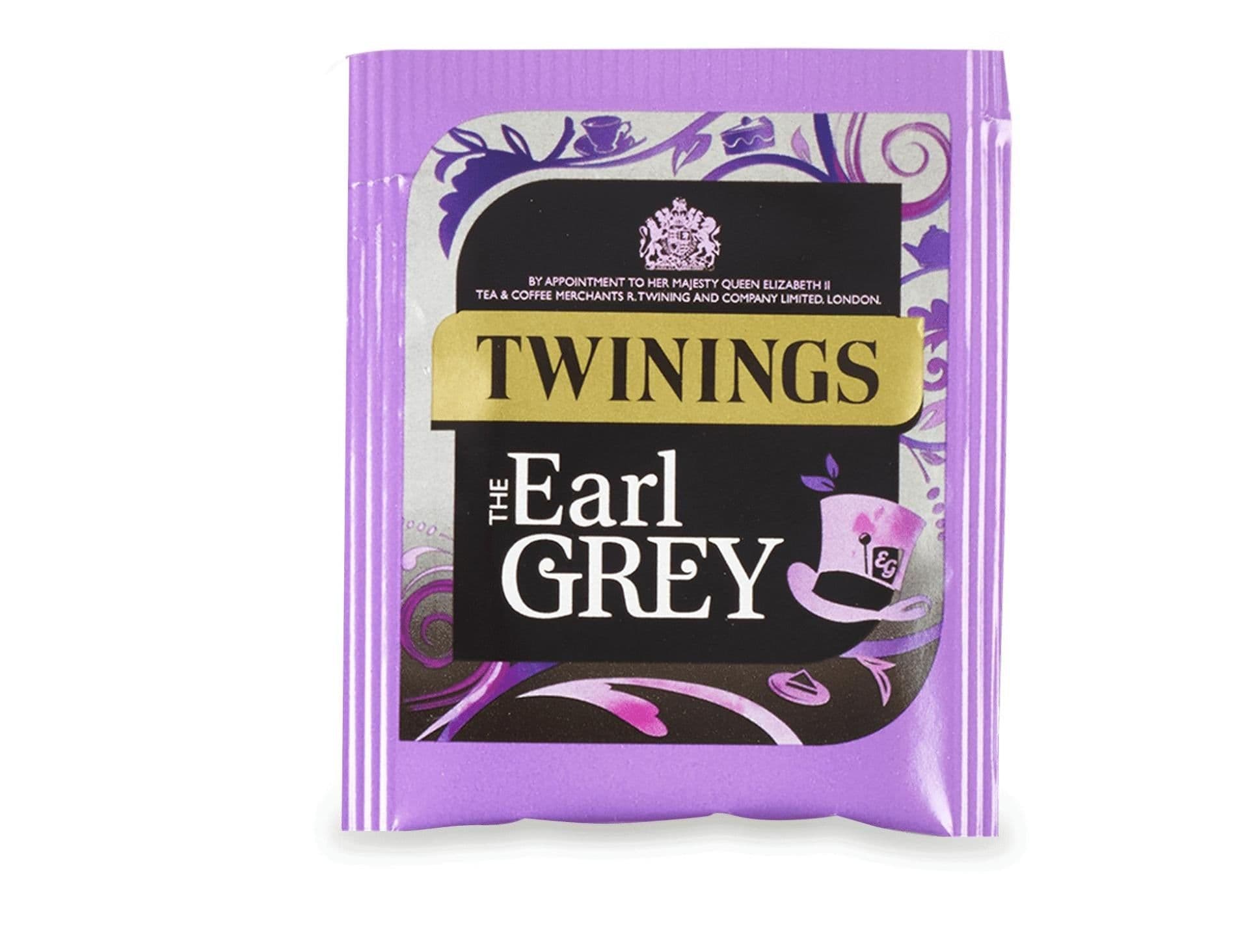 image-Twinings Earl Grey Black Tea Bags Individually Enveloped Tagged Sachets Bergamot