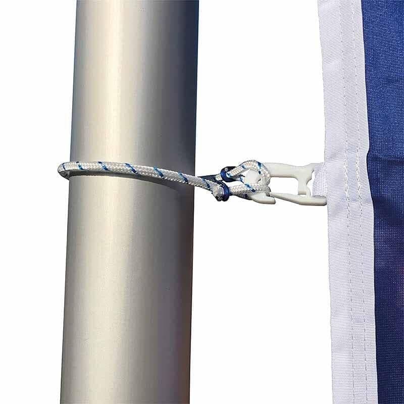 image-Corde de fixation de drapeau Raccords pour mât de drapeau