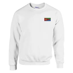 image-Sweat-shirt Drapeau de l'Érythrée en broderie