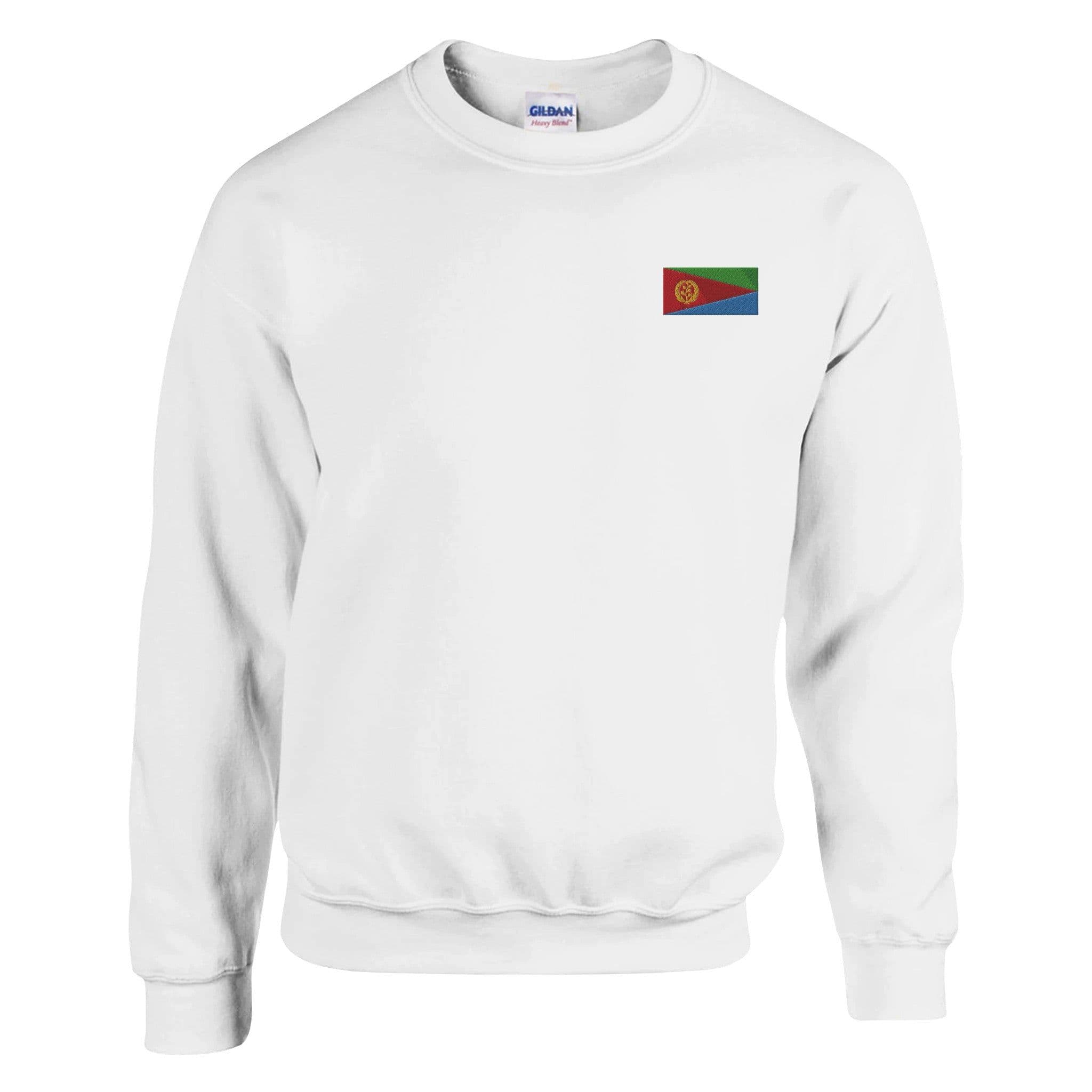 image-Sweat-shirt Drapeau de l'Érythrée en broderie