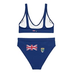 image-Maillot de Bain Femme – Drapeau de Sainte-Hélène, Ascension et Tristan