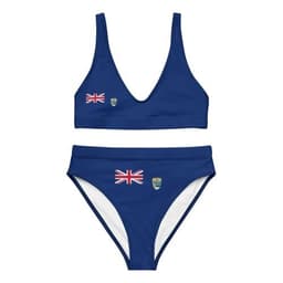 image-Maillot de Bain Femme – Drapeau de Sainte-Hélène, Ascension et Tristan