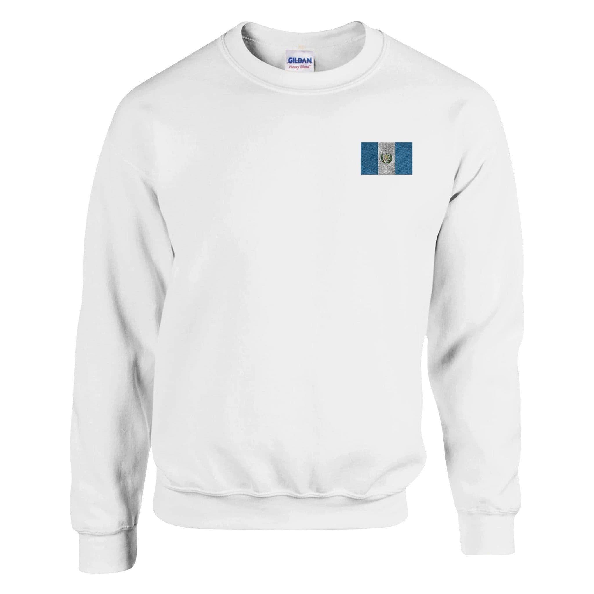 image-Sweat-shirt Drapeau du Guatemala en broderie