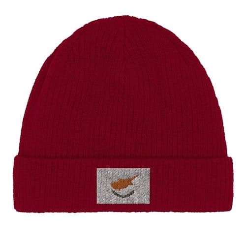 image-Bonnet en coton Drapeau de Chypre