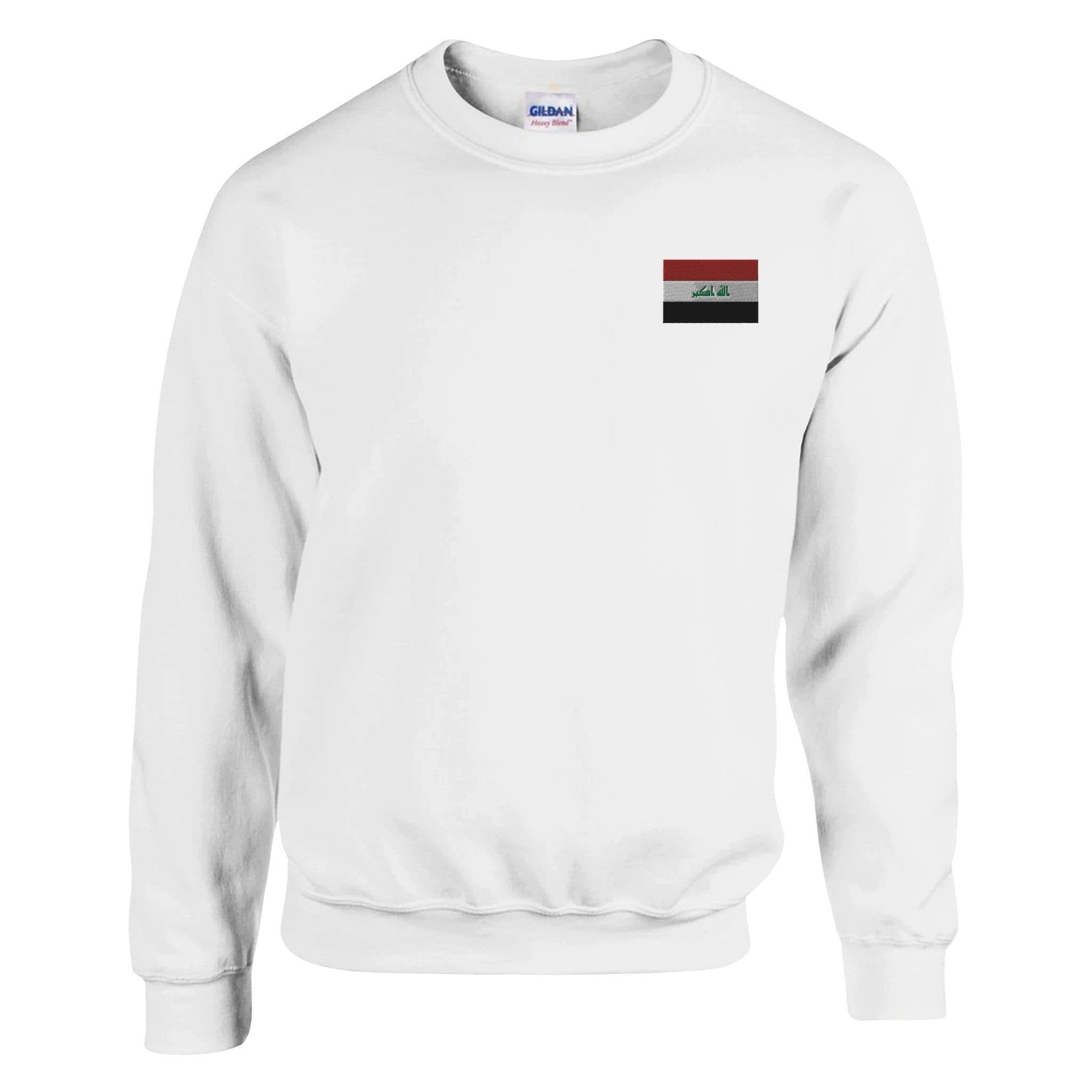 image-Sweat-shirt Drapeau de l'Irak en broderie