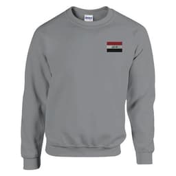 image-Sweat-shirt Drapeau de l'Irak en broderie