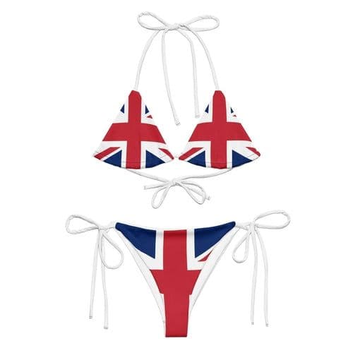 image-Bikini Femme – Drapeau du Royaume-Uni – Maillot de Bain 2 Pièces
