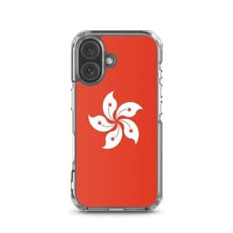 image-Coque iPhone Drapeau de Hong Kong – Étui Souple – Résistant et Anticho