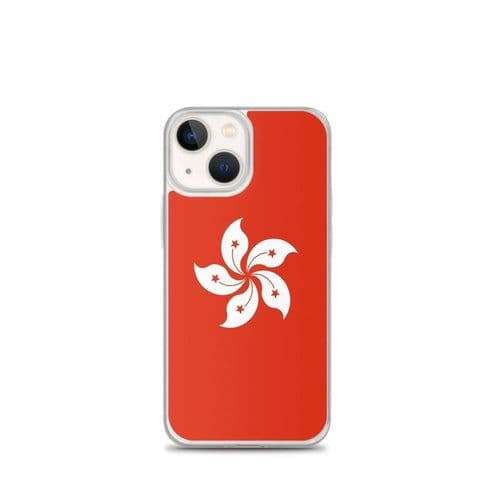 image-Coque iPhone Drapeau de Hong Kong – Étui Souple – Résistant et Anticho