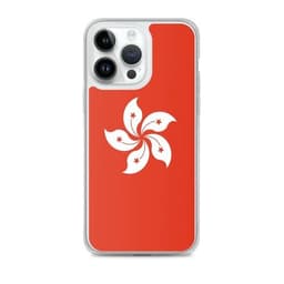 image-Coque iPhone Drapeau de Hong Kong – Étui Souple – Résistant et Anticho