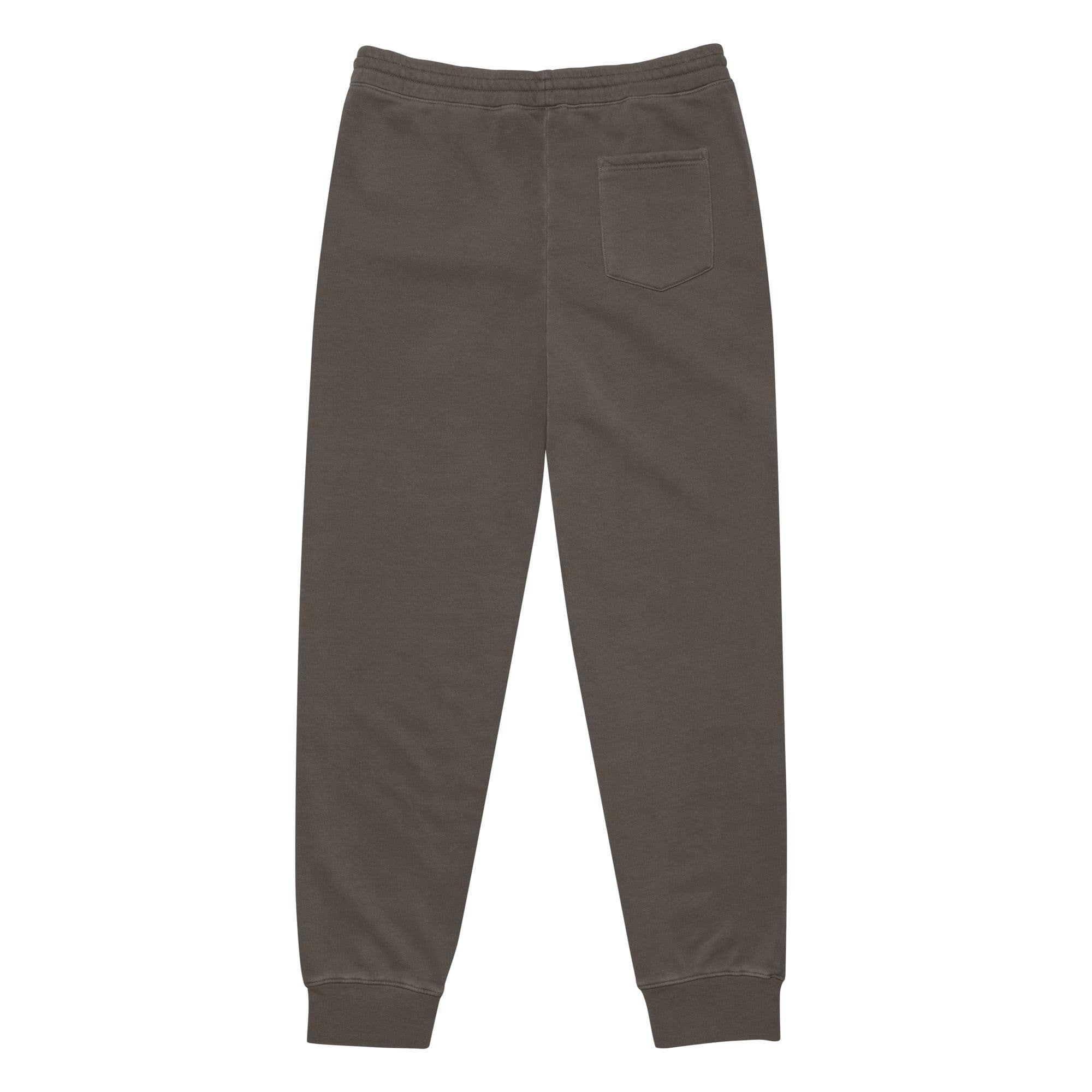 image-Self Love Unisex pigment-dyed sweatpants with Old Gold Embroidery -