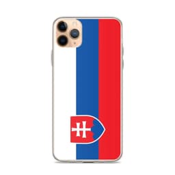 image-Coque iPhone Drapeau de la Slovaquie – Étui Souple – Résistant et Anti