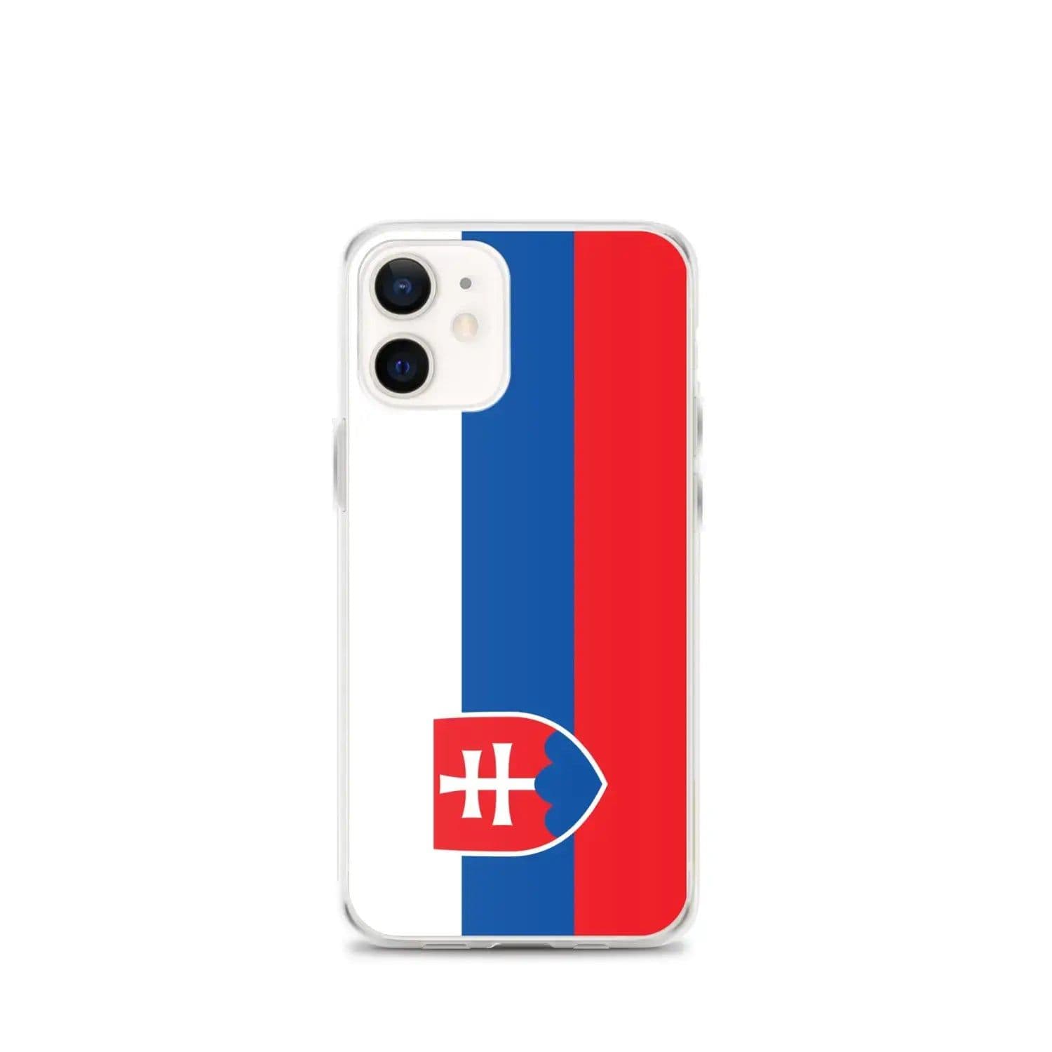 image-Coque iPhone Drapeau de la Slovaquie – Étui Souple – Résistant et Anti