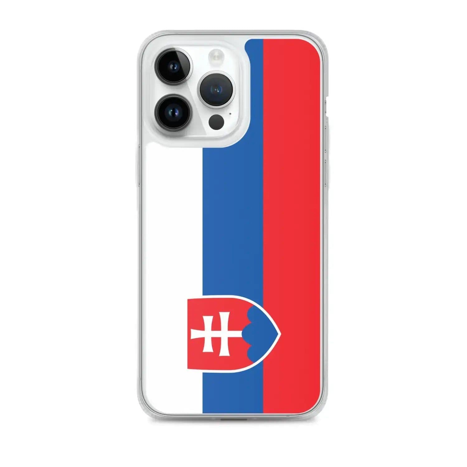 image-Coque iPhone Drapeau de la Slovaquie – Étui Souple – Résistant et Anti
