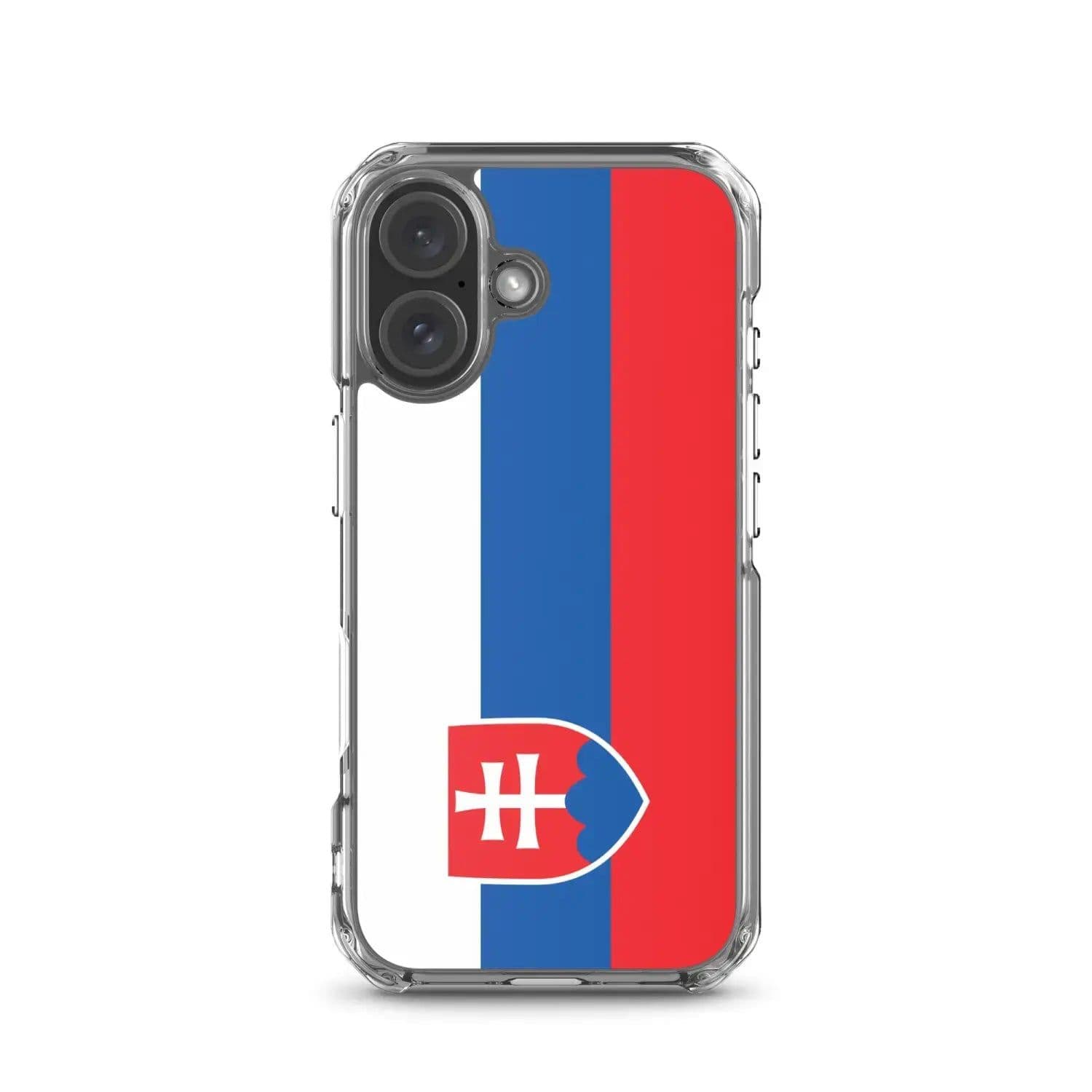 image-Coque iPhone Drapeau de la Slovaquie – Étui Souple – Résistant et Anti