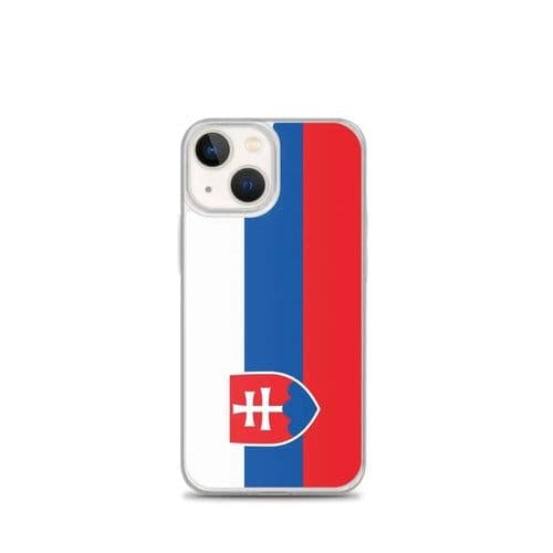 image-Coque iPhone Drapeau de la Slovaquie – Étui Souple – Résistant et Anti