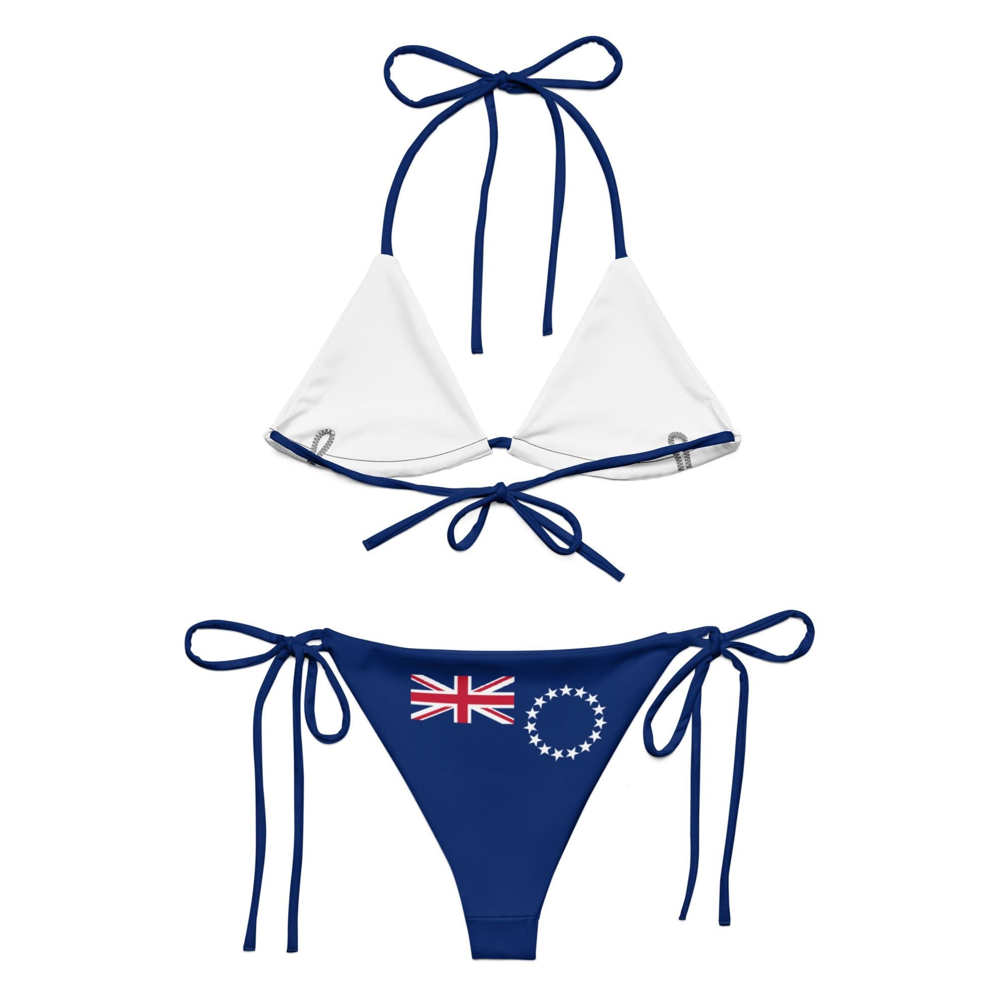 image-Bikini Femme – Drapeau Îles Cook – Maillot de Bain 2 Pièces