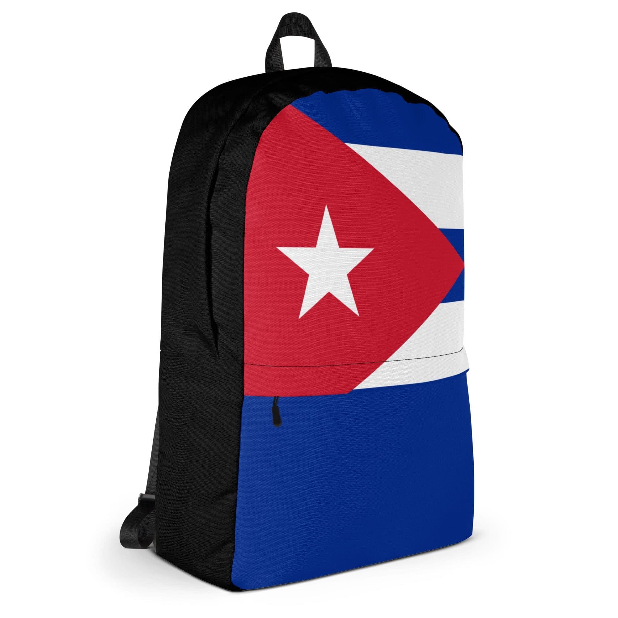 image-Sac à dos Drapeau de Cuba – Polyester – Léger et Résistant