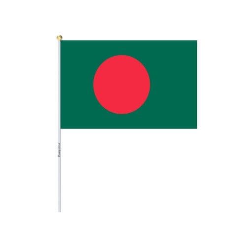 image-Mini Drapeau du Bangladesh en plusieurs tailles 100 % polyester