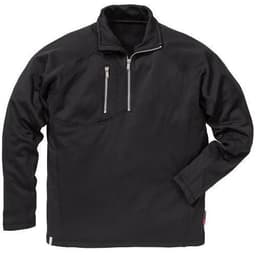 image-Mens Half Zip Sweatshirt Water Repellent Jumper