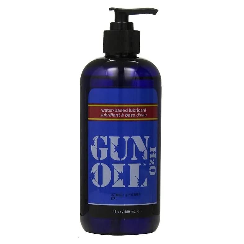 image-Gun Oil H2O Transparent Lube 16oz