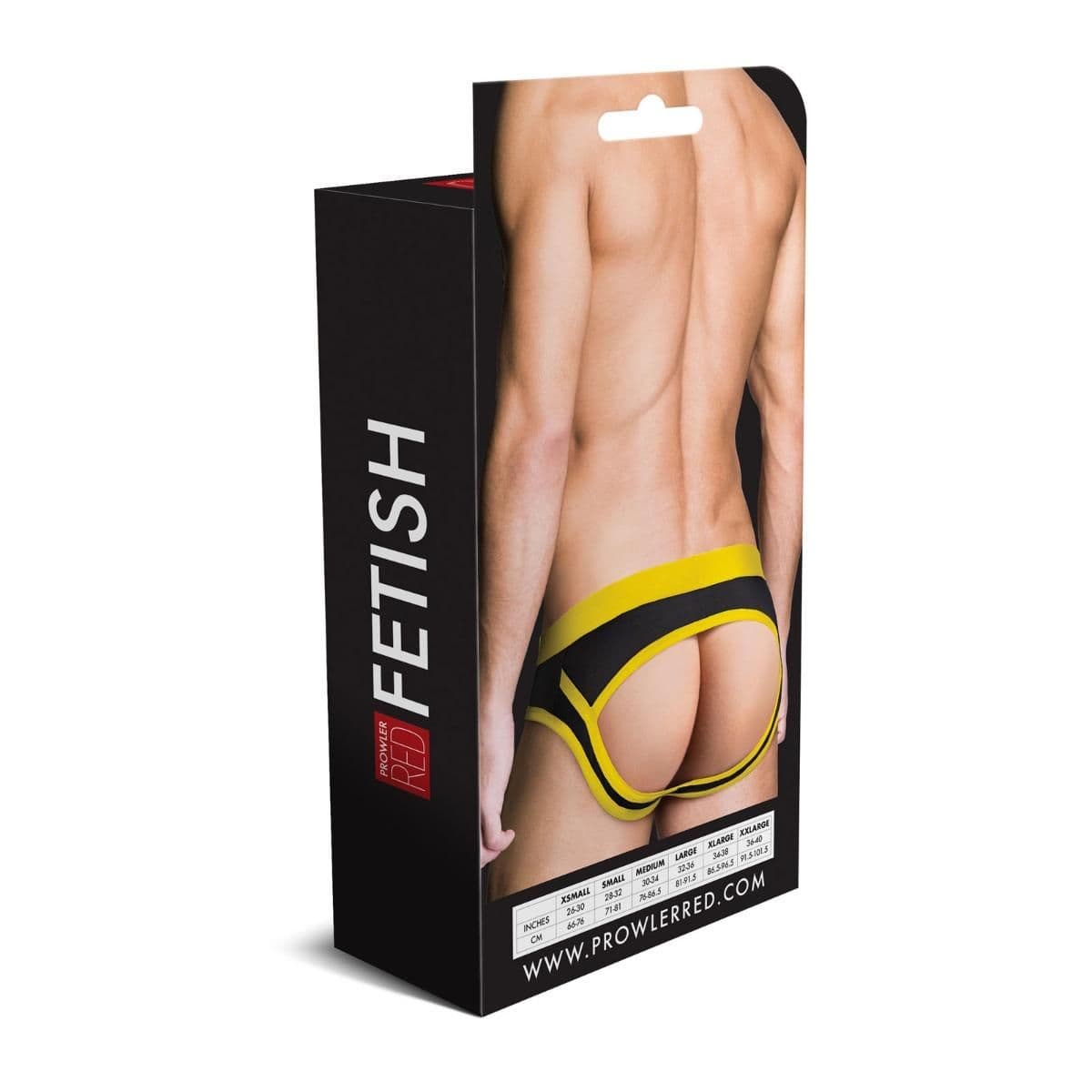 image-Prowler RED Ass-less Brief Yellow S