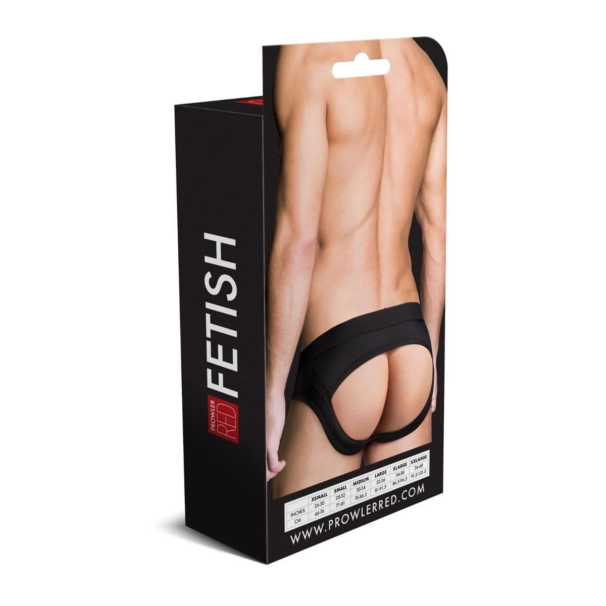 image-Prowler RED Ass-less Brief Black XL