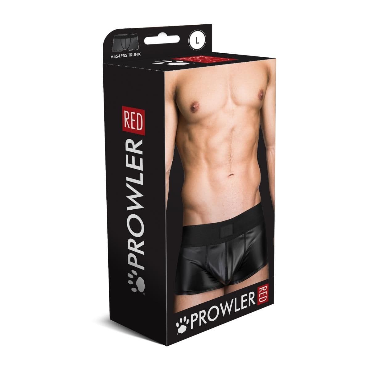 image-Prowler RED Wetlook Ass-less Trunk S