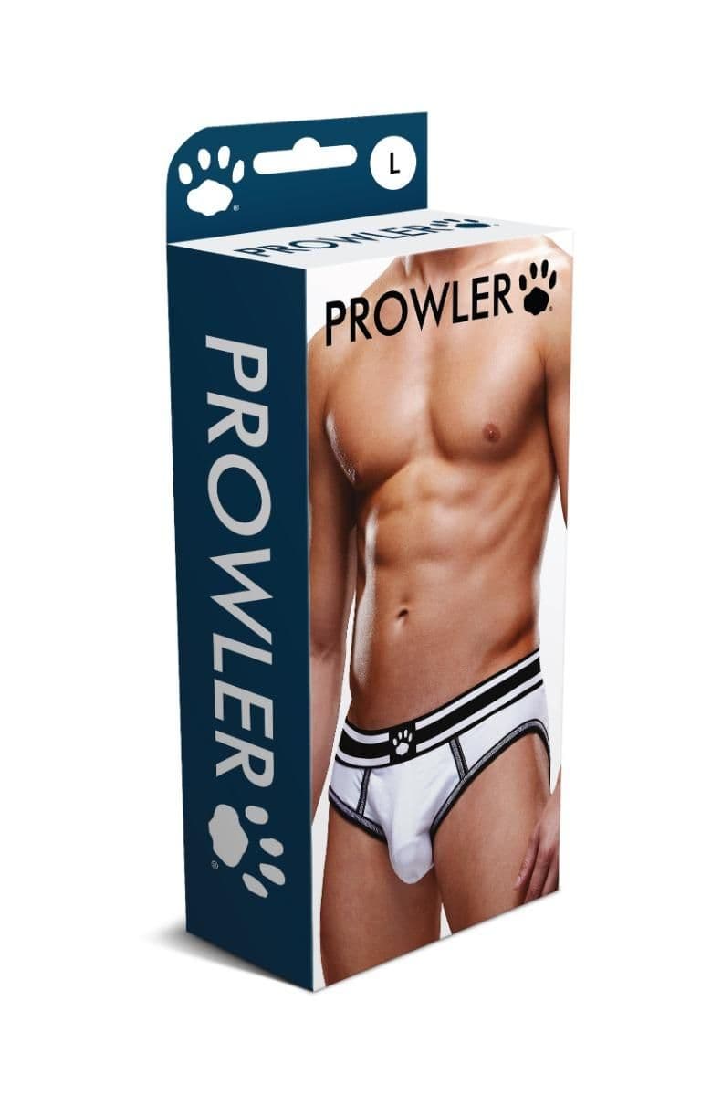 image-Prowler White/Black Open Brief Small