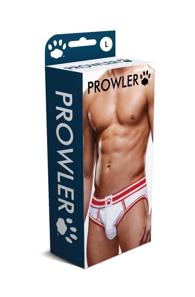 image-Prowler White/Red Open Brief Small