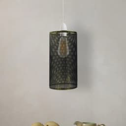 image-Easy Fit Drum Lampshade Pendant Light Shade~2431