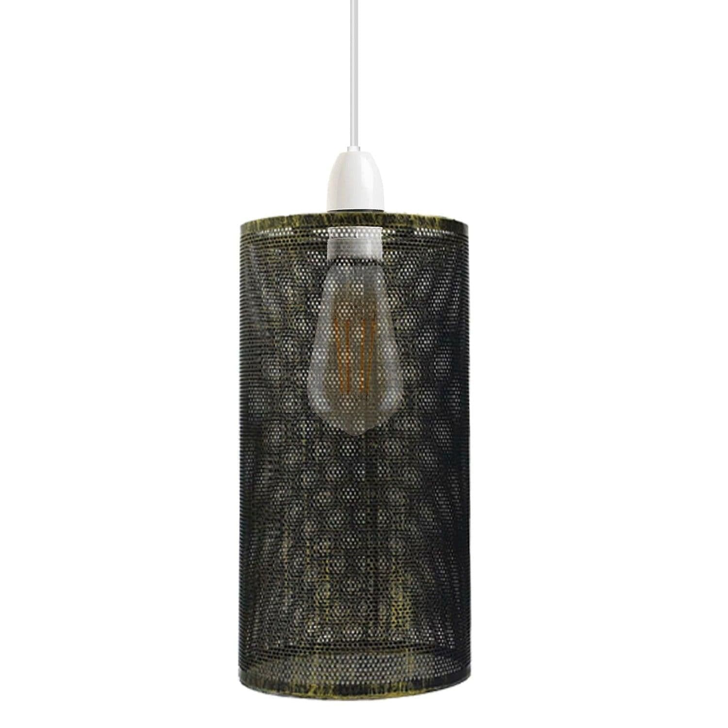 image-Easy Fit Drum Lampshade Pendant Light Shade~2431