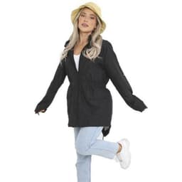 image-Ladies Brave Soul Plus Size Rain Mac - Raveplain