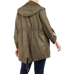 image-Ladies Brave Soul Plus Size Rain Mac - Raveplain