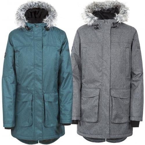 image-Ladies Trespass Thundery Waterproof Parka Jacket