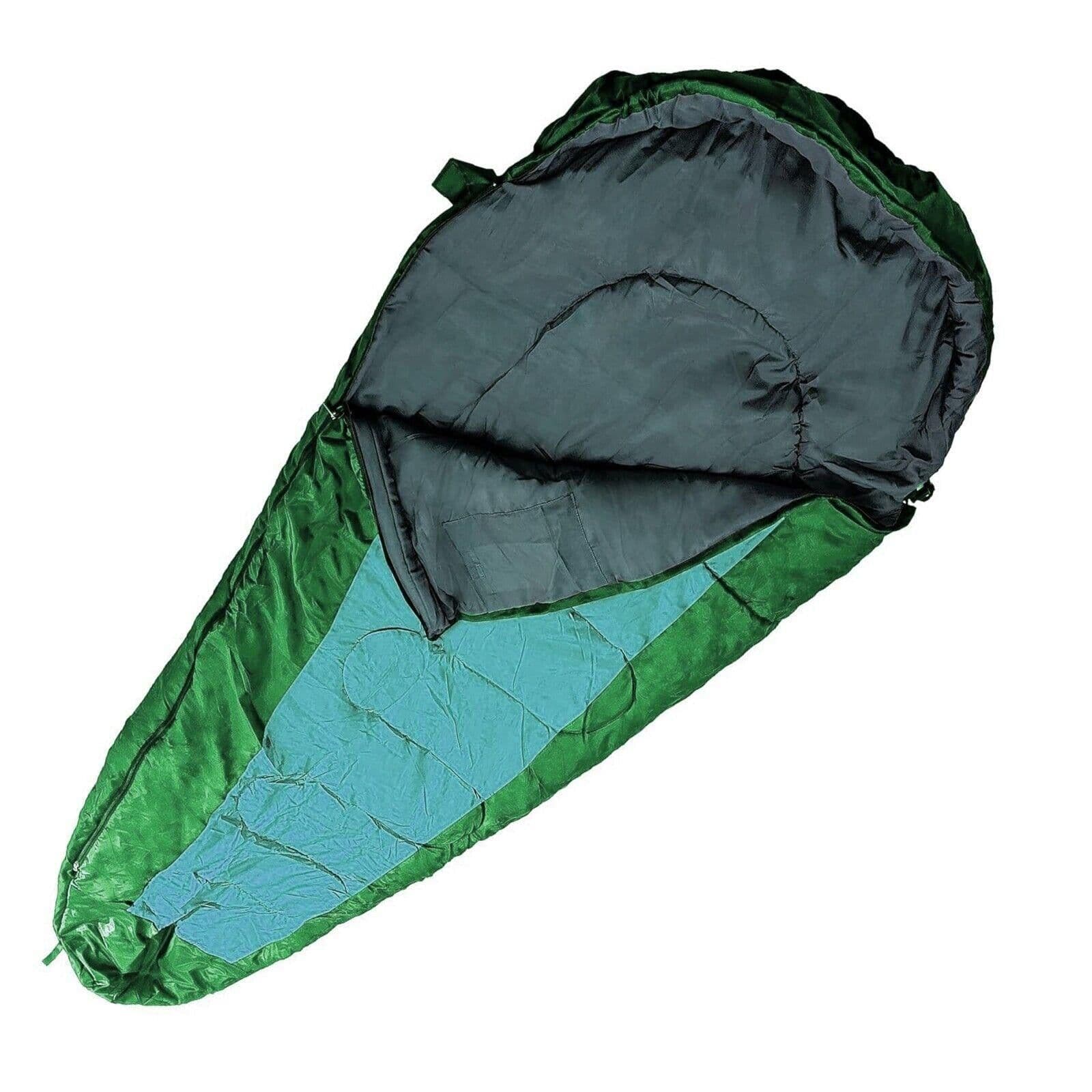 image-Warm Sleeping Bag with Pouch - Mummy